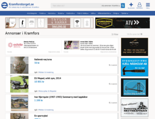 kramforstorget.se screenshot