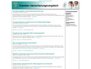 kranken-versicherungsvergleich.net screenshot