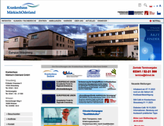 krankenhaus-mol.de screenshot