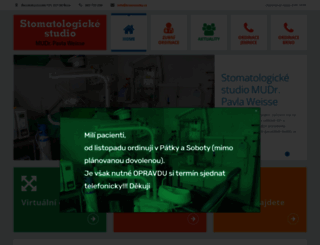 krasnezuby.cz screenshot