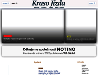 krasojizda.cz screenshot