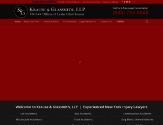 krauseandglassmith.com screenshot