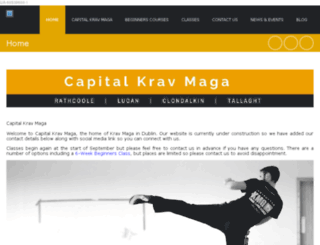 krav-maga-ireland.com screenshot