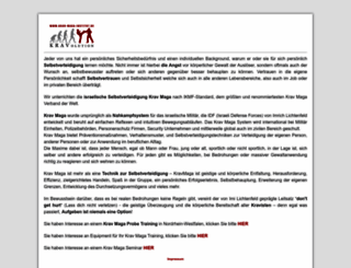 krav-maga.info screenshot