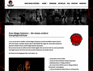 kravmaga.systems screenshot