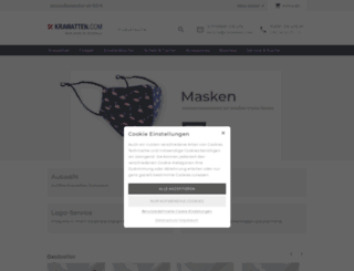krawatten.com screenshot