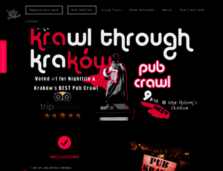 krawlthroughkrakow.com screenshot