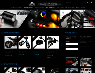 krax-moto.com screenshot
