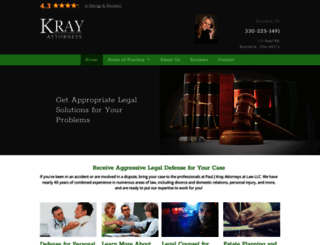 krayattorneys.com screenshot