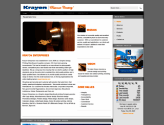 krayone.com screenshot