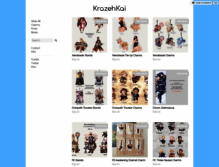 krazehkai.storenvy.com screenshot