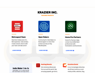 krazier.com screenshot