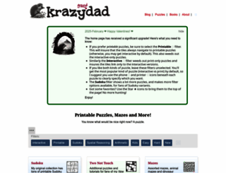 krazydad.com screenshot