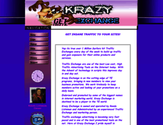 krazyexchange.com screenshot