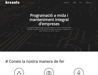 kreanto.com screenshot