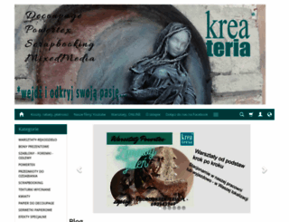 kreateria.pl screenshot