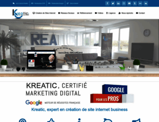 kreatic.com screenshot