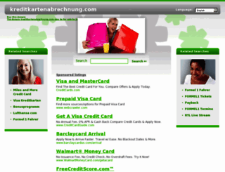 kreditkartenabrechnung.com screenshot