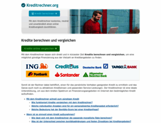 kreditrechner.org screenshot