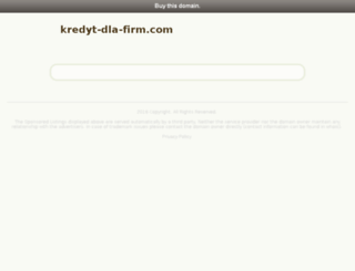 kredyt-dla-firm.com screenshot