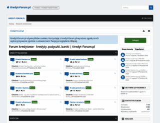 kredyt-forum.pl screenshot