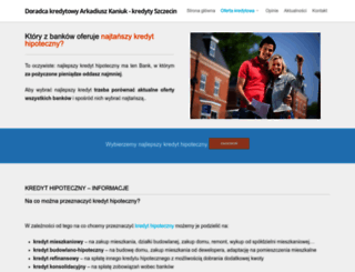 kredyt-hipoteczny.szczecin.pl screenshot