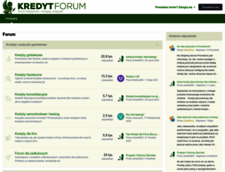 kredytforum.pl screenshot