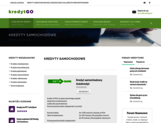 kredytysamochodowe.kredytgo.pl screenshot