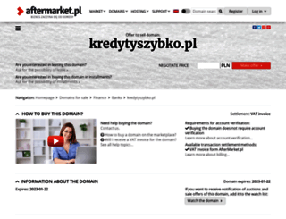 kredytyszybko.pl screenshot