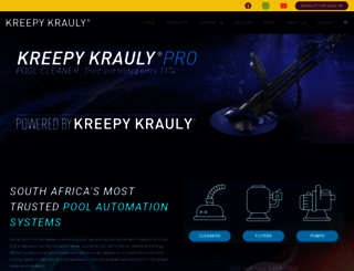 kreepykrauly.co.za screenshot