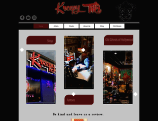kreepytikitattoos.com screenshot