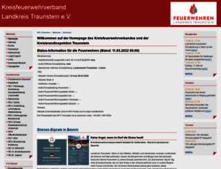 kreisfeuerwehrverband-traunstein.de screenshot