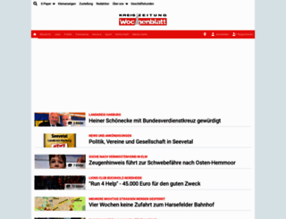 kreiszeitung-wochenblatt.de screenshot