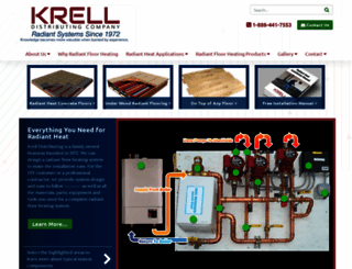krelldistributing.com screenshot