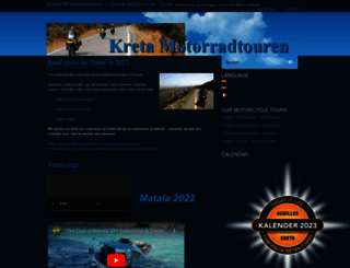kreta-motorradtouren.de screenshot