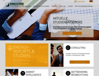 kreutzer-consulting.com screenshot