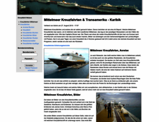 kreuzfahrten-mittelmeer.org screenshot