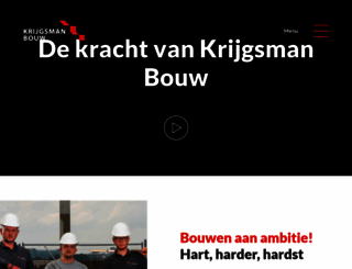 krijgsmanbouw.nl screenshot