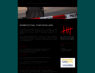 krimifestival-5seenland.de screenshot