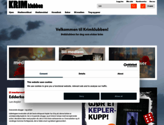 krimklubben.no screenshot