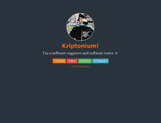 kriptonium.com screenshot