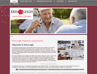 kris-leigh.com screenshot