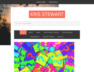 kris-stewart.org screenshot