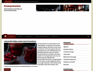 krisenpraevention.com screenshot
