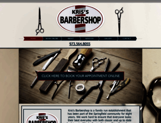 krisfamilybarbershop.com screenshot