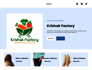 krishakfactory.com screenshot