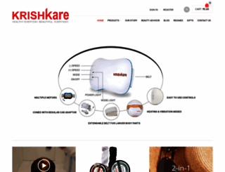 krishkare.com screenshot
