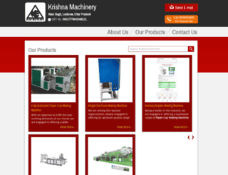 krishnaenterprisesindia.com screenshot