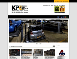 krishnaparkinfracon.com screenshot