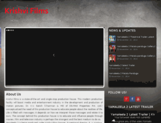 krishvifilms.com screenshot